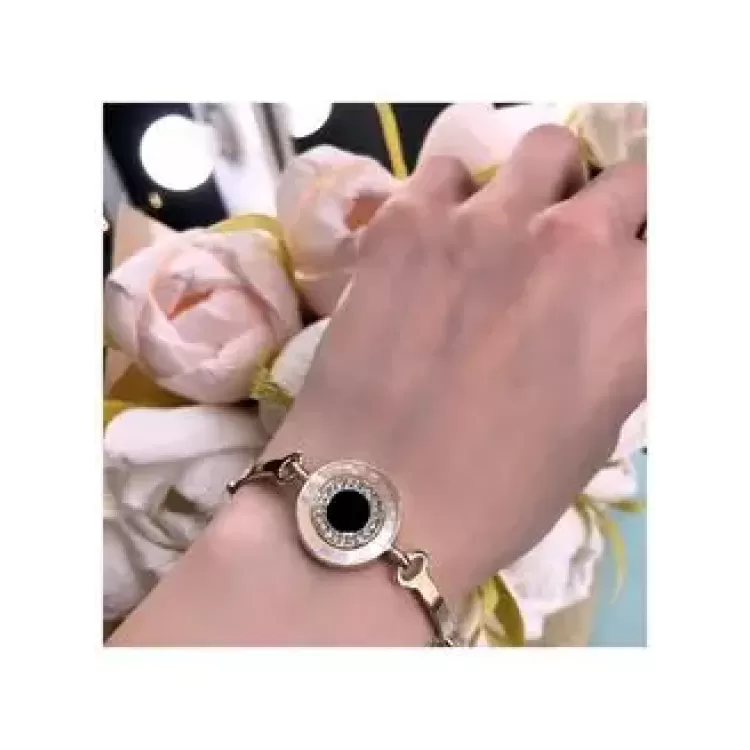 Браслет Булгари золото Meduza Crystal