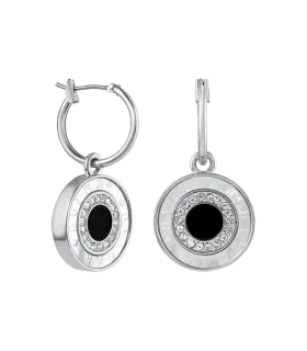 Серьги Булгари в серебре