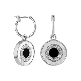 Серьги Булгари в серебре