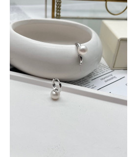 Серьги с речным жемчугом (маленькие)