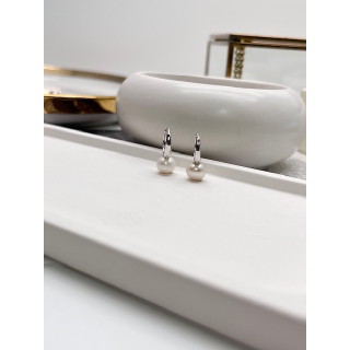 Серьги с речным жемчугом (маленькие)