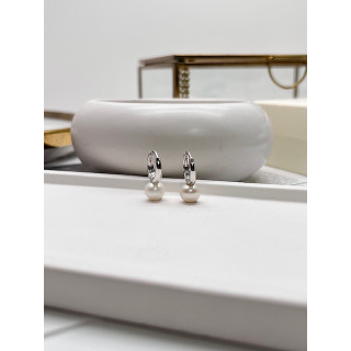 Серьги с речным жемчугом (маленькие)