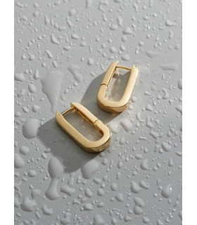 Серьги Скобы в золоте