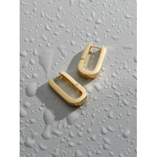 Серьги Скобы в золоте