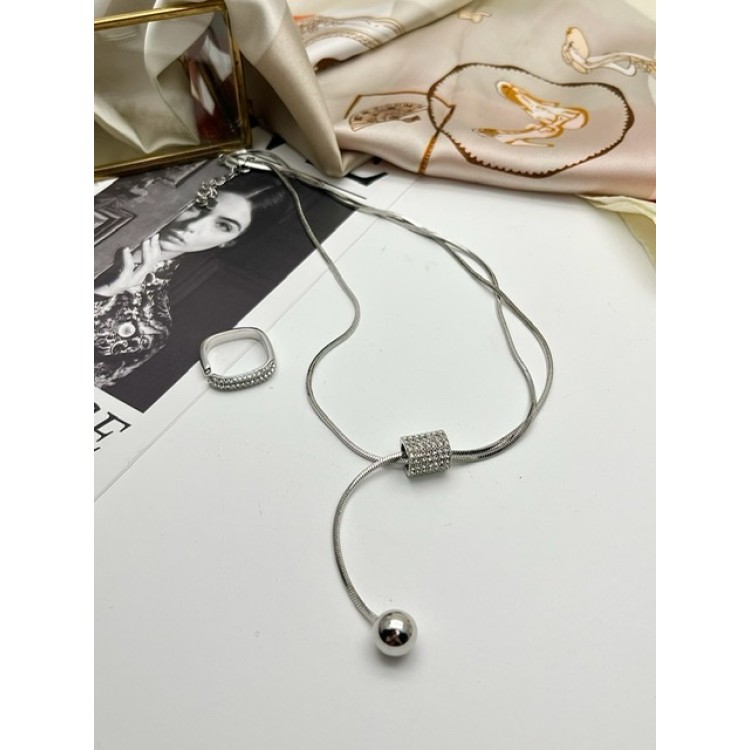 Подвеска Боченок с россыпью цирконов в бронзе Meduza Crystal