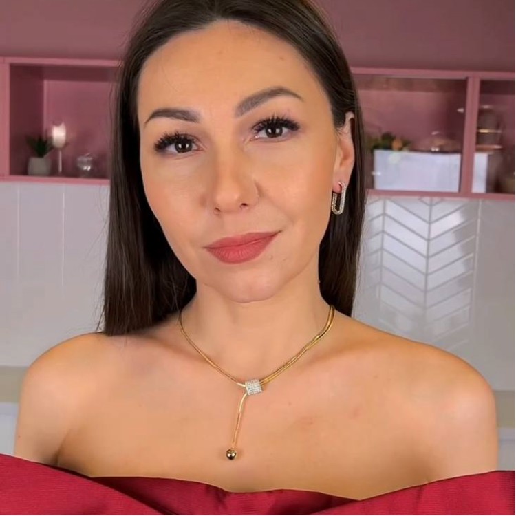 Подвеска Боченок с россыпью цирконов в золоте Meduza Crystal