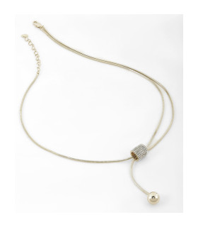 Подвеска Боченок с россыпью цирконов в бронзе