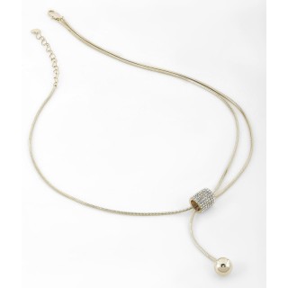 Подвеска Боченок с россыпью цирконов в бронзе