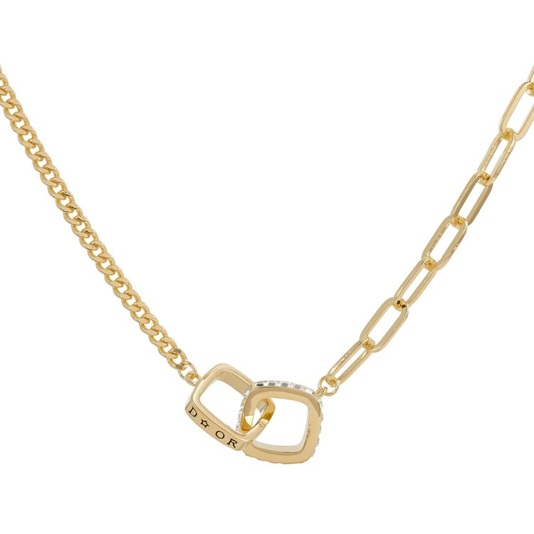 Подвеска Dior в золоте Meduza Crystal