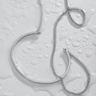 Браслет Тройной серебристый 