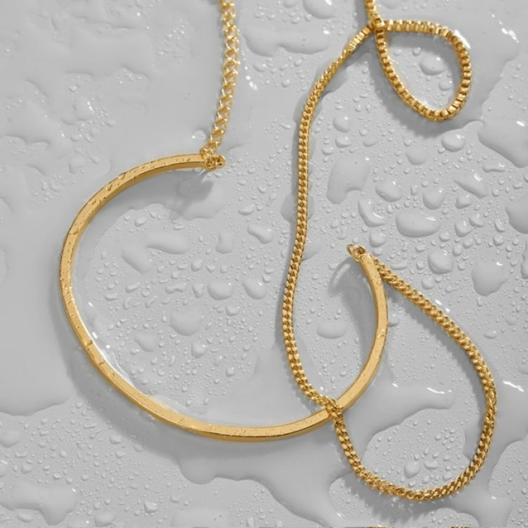 Браслет Тройной в золоте Meduza Crystal