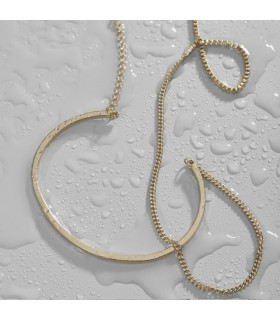 Браслет Тройной в кофейном цвете