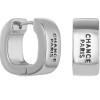 Серьги Chance серебристые Meduza Crystal