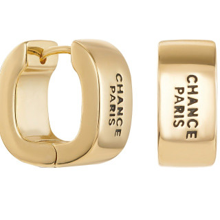 Серьги Chance в золоте 