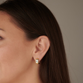 Серьги Chance в золоте 