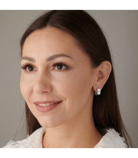 Серьги Chance серебристые