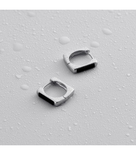 Серьги квадрат 