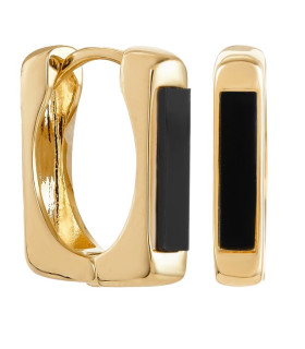 Серьги квадрат в золоте