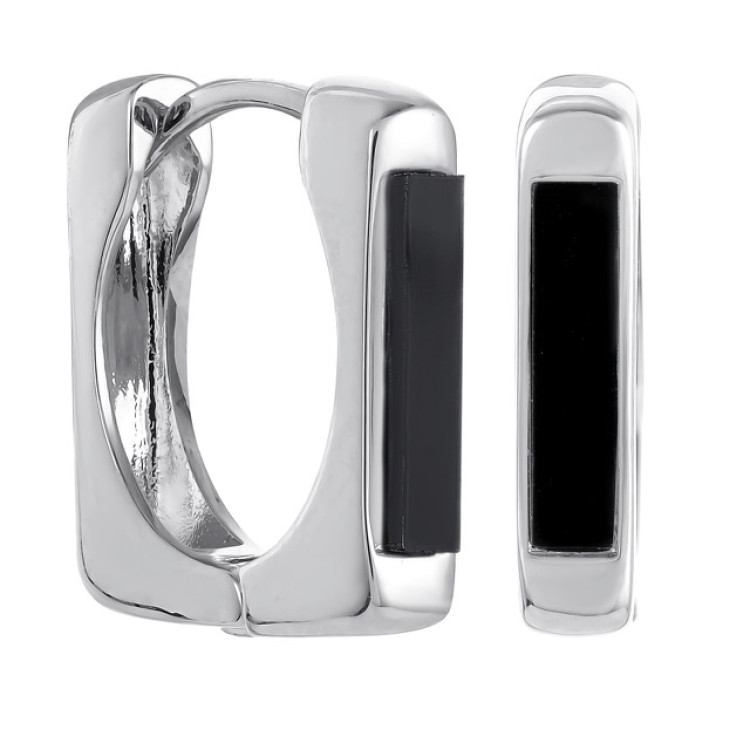 Серьги квадрат Meduza Crystal