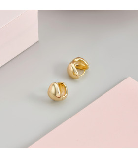 Серьги капли в золоте