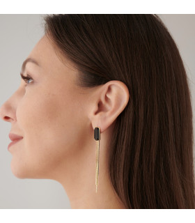 Серьги Эстет в золоте 