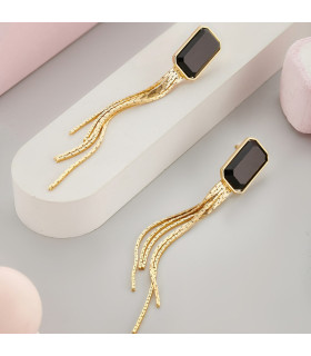 Серьги Эстет в золоте 