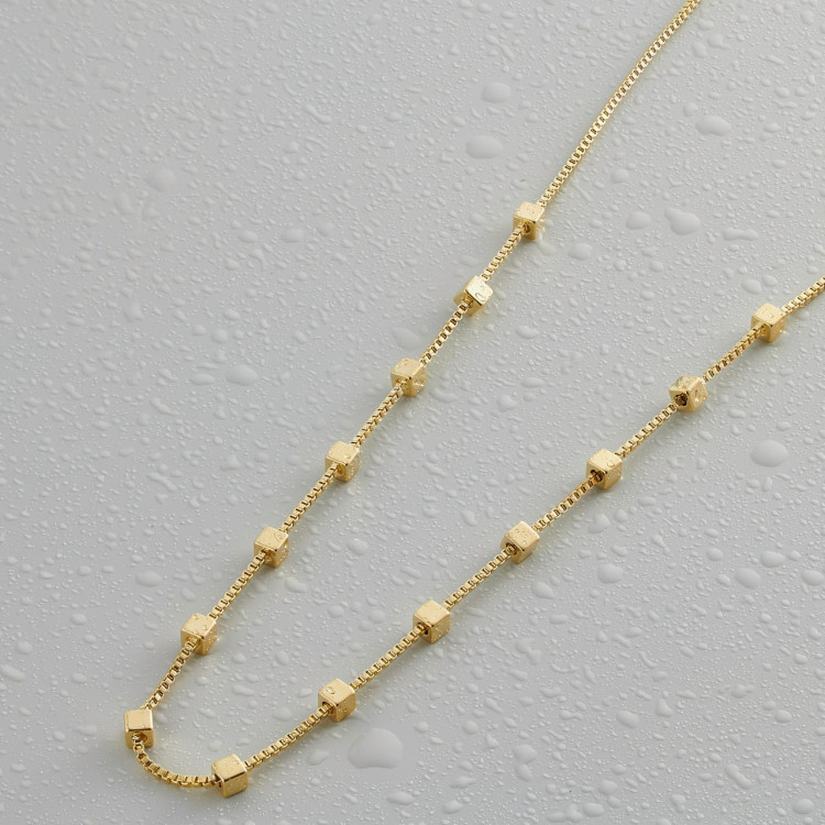 Подвеска Кубы в золоте Meduza Crystal