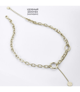 Подвеска Цепь в кофейном цвете