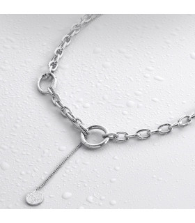 Подвеска Цепь серебристая