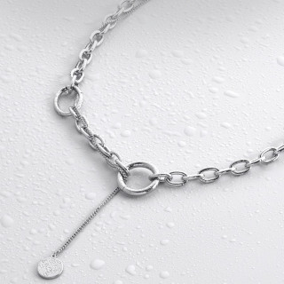 Подвеска Цепь серебристая