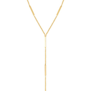 Колье галстук на шею в золоте