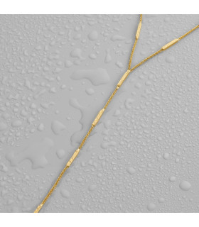 Колье галстук на шею в золоте