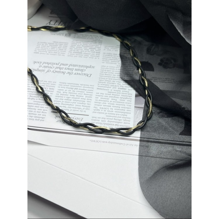 Подвеска Двойная с золотой вставкой Meduza Crystal