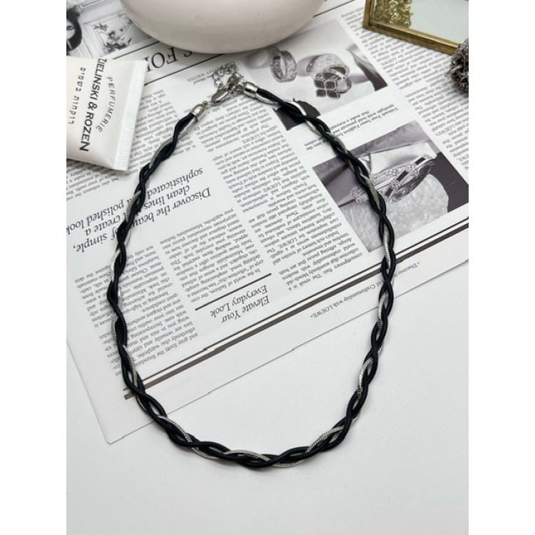 Подвеска Двойная с серебряной вставкой Meduza Crystal