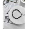 Браслет Двойной с серебряной вставкой Meduza Crystal