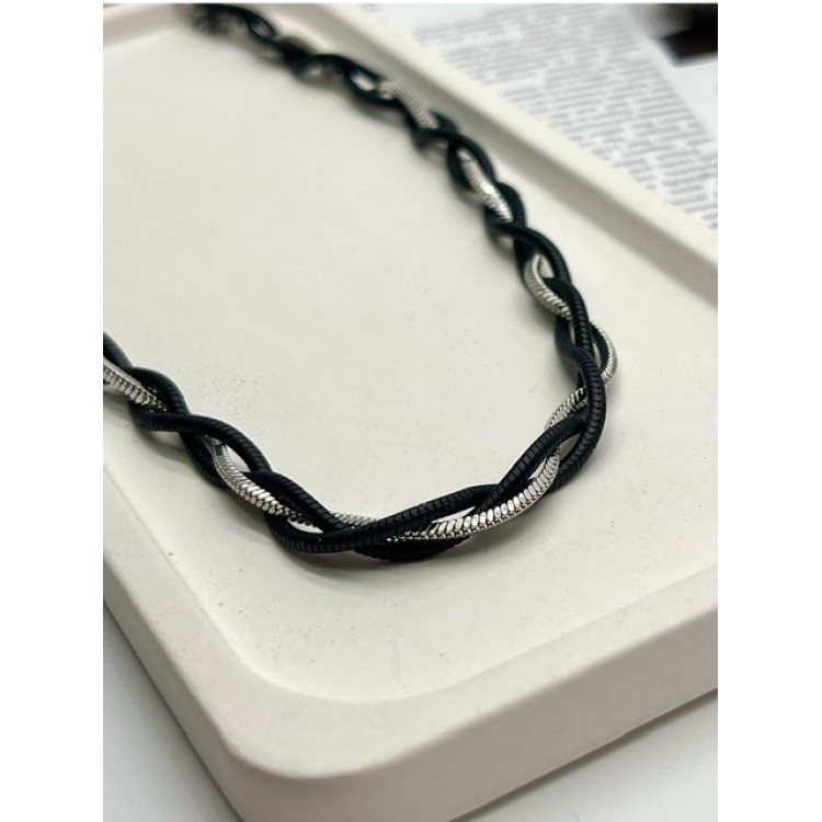 Подвеска Двойная с серебряной вставкой Meduza Crystal