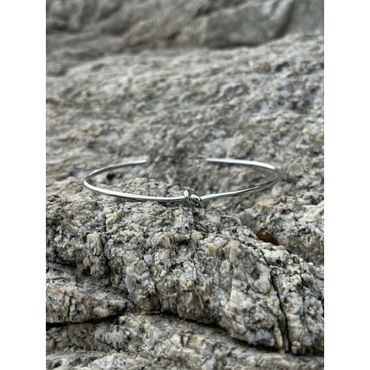 Чокер Узел в серебре Meduza Crystal