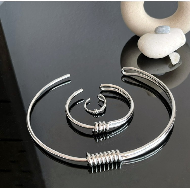 Браслет Aida в серебре Meduza Crystal