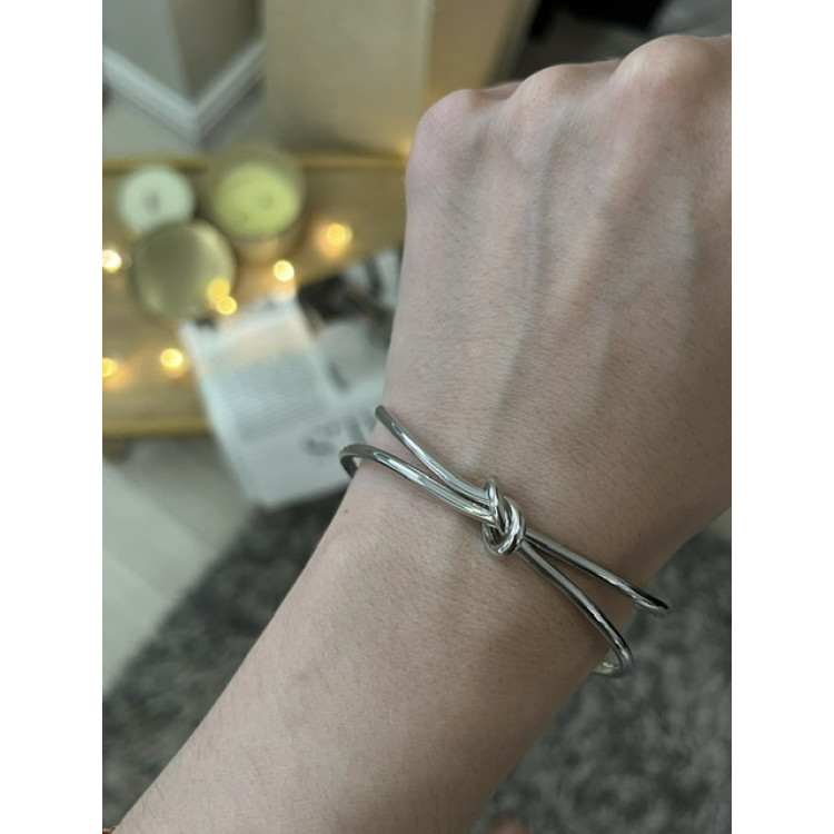 Браслет node silver в серебре Meduza Crystal