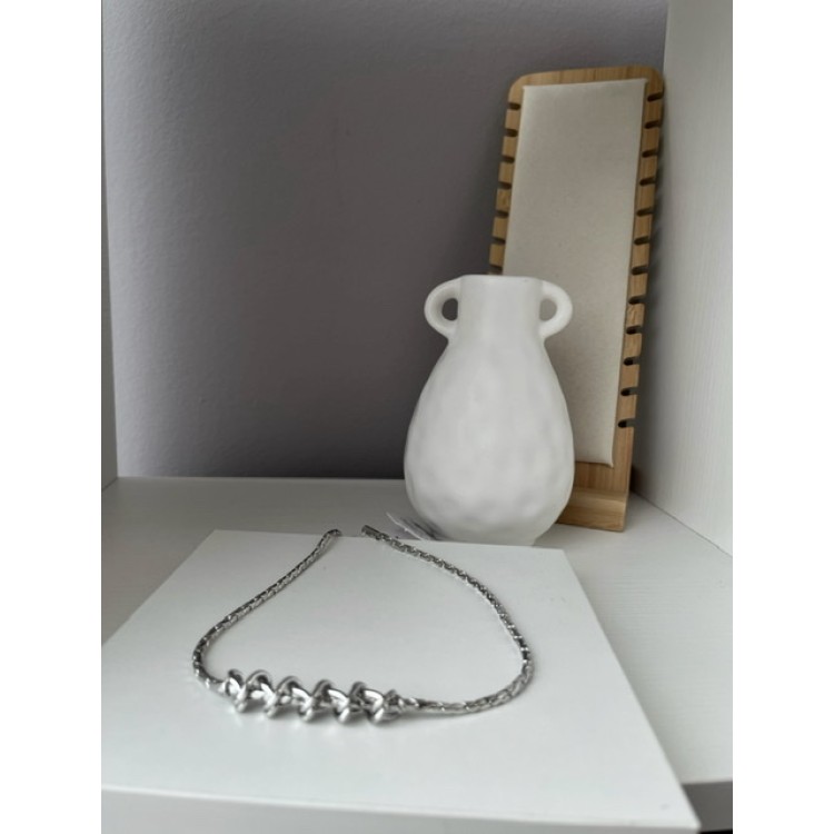 Подвеска плетёная в серебре Meduza Crystal