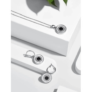 Серьги Булгари в серебре