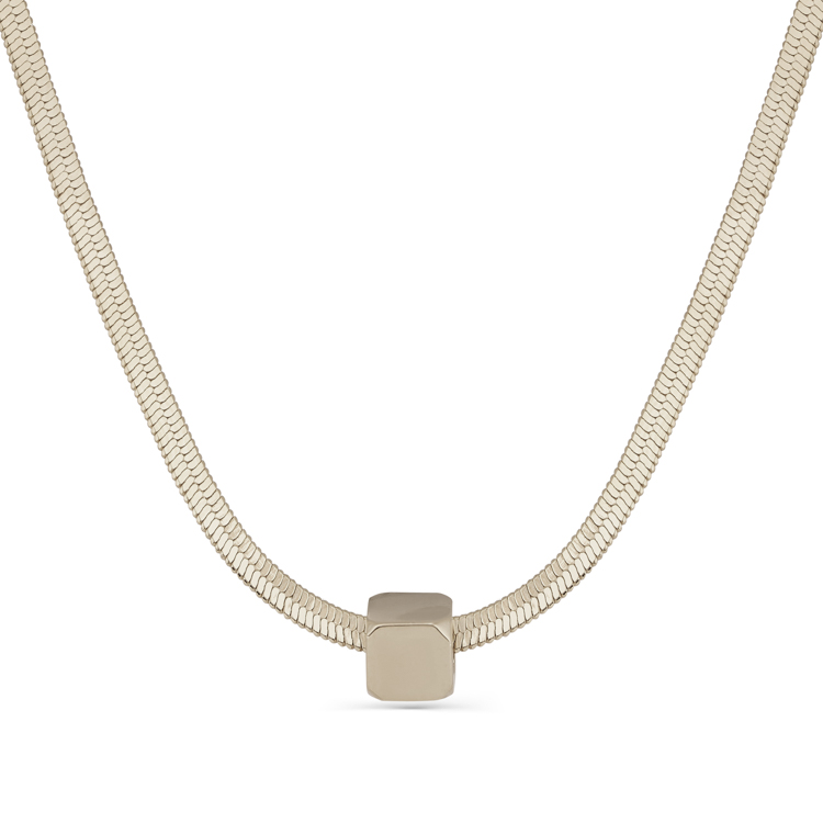 Подвеска куб в бронзе Meduza Crystal