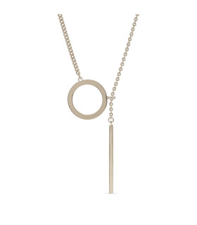 Подвеска бегунок Круг в бронзе