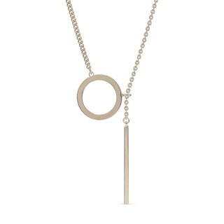 Подвеска бегунок Круг в бронзе