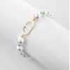 Браслет Диор с жемчугом Майорка в золоте Meduza Crystal