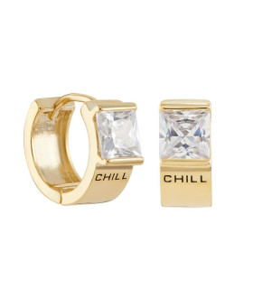 Серьги Чил в золоте 