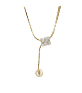 Подвеска Боченок с россыпью цирконов в золоте