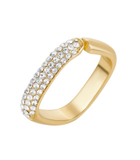 Кольцо с цирконами в золоте