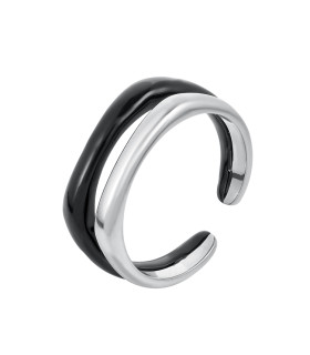 Кольцо Ving  серебристое