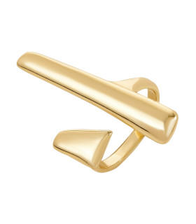 Кольцо Безразмерное асимметрия в золоте